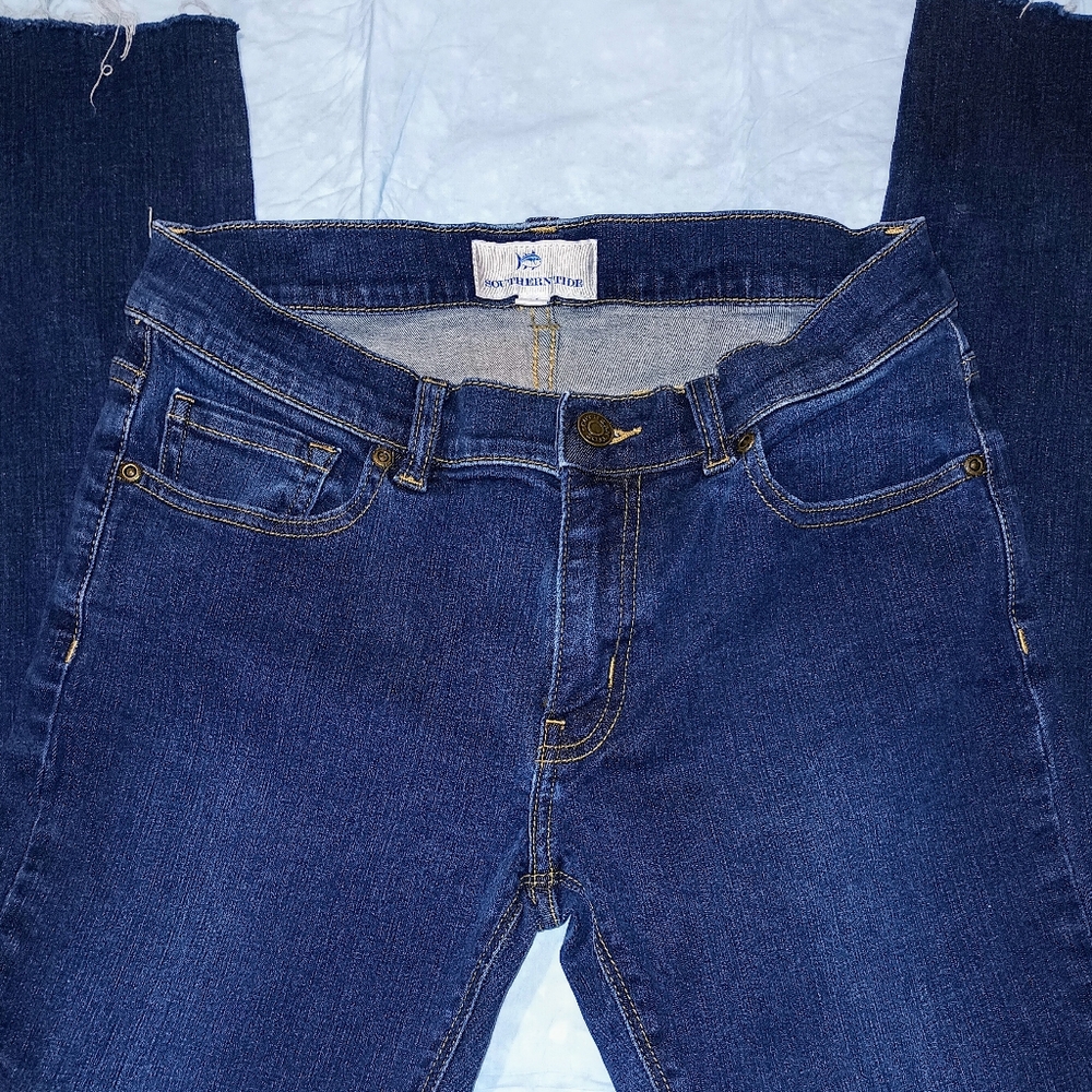 Skinny jeans size 28 dark blue